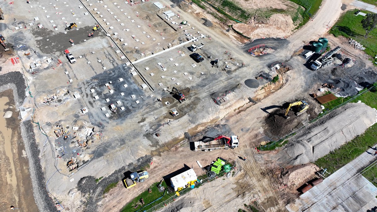 Uungula windfarm connection switching station Wind Farm