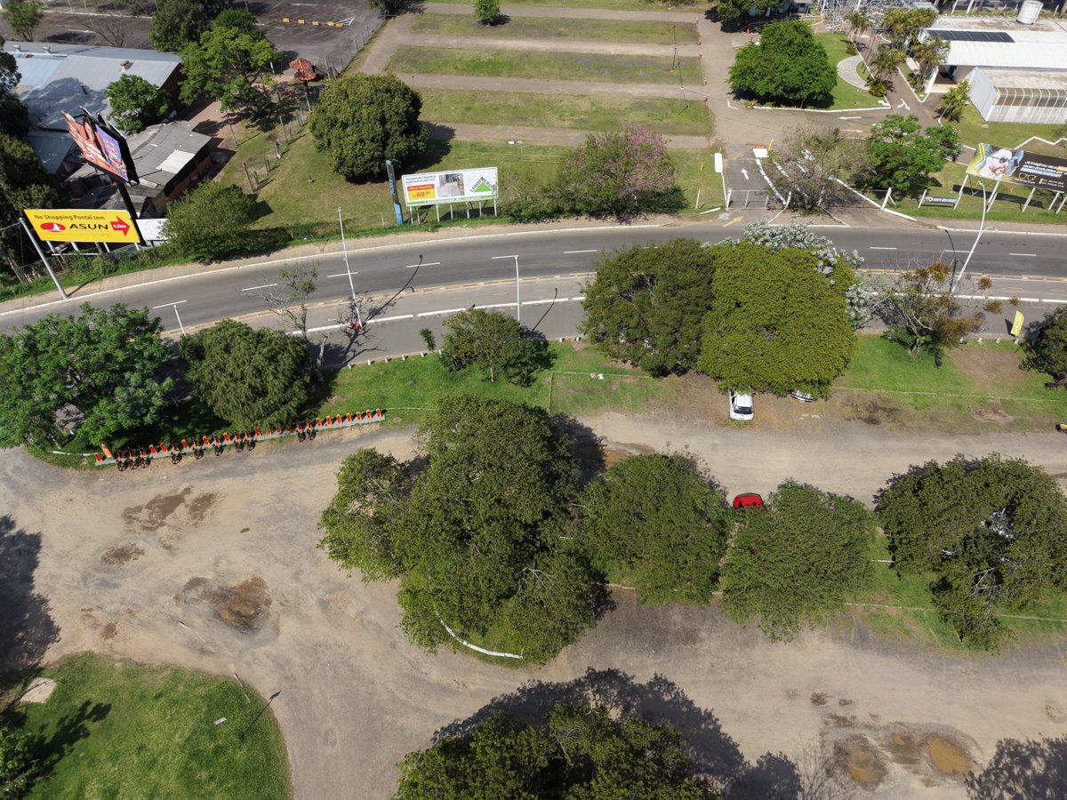 Estacionamento Anfiteatro Pôr do sol Tenda KineRun