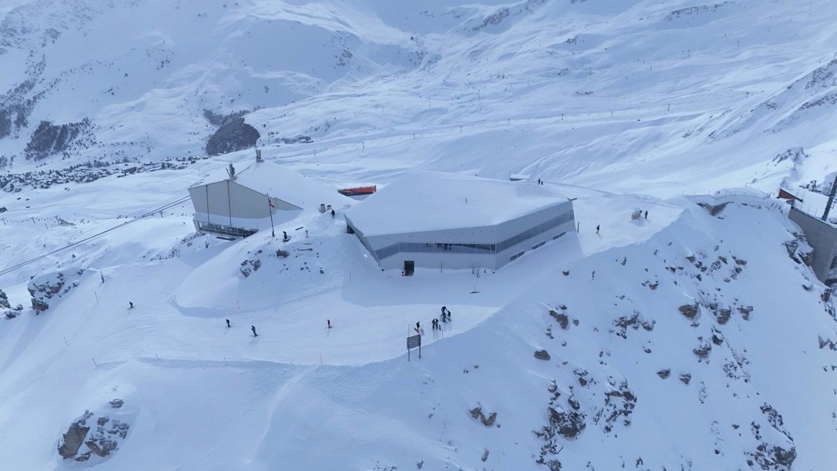 Weisshorn 360 Panoramarestaurant Weisshorngipfel