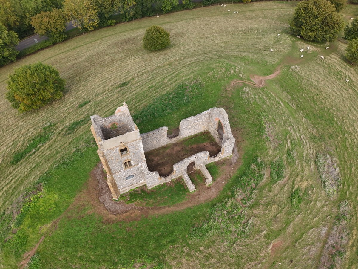 National Trust Burrow Mump Cemetery