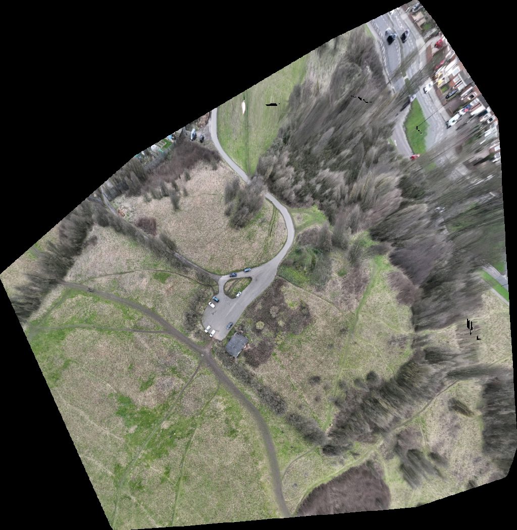 Car park Tunstall Hills Nature Reserve Hill Allotments