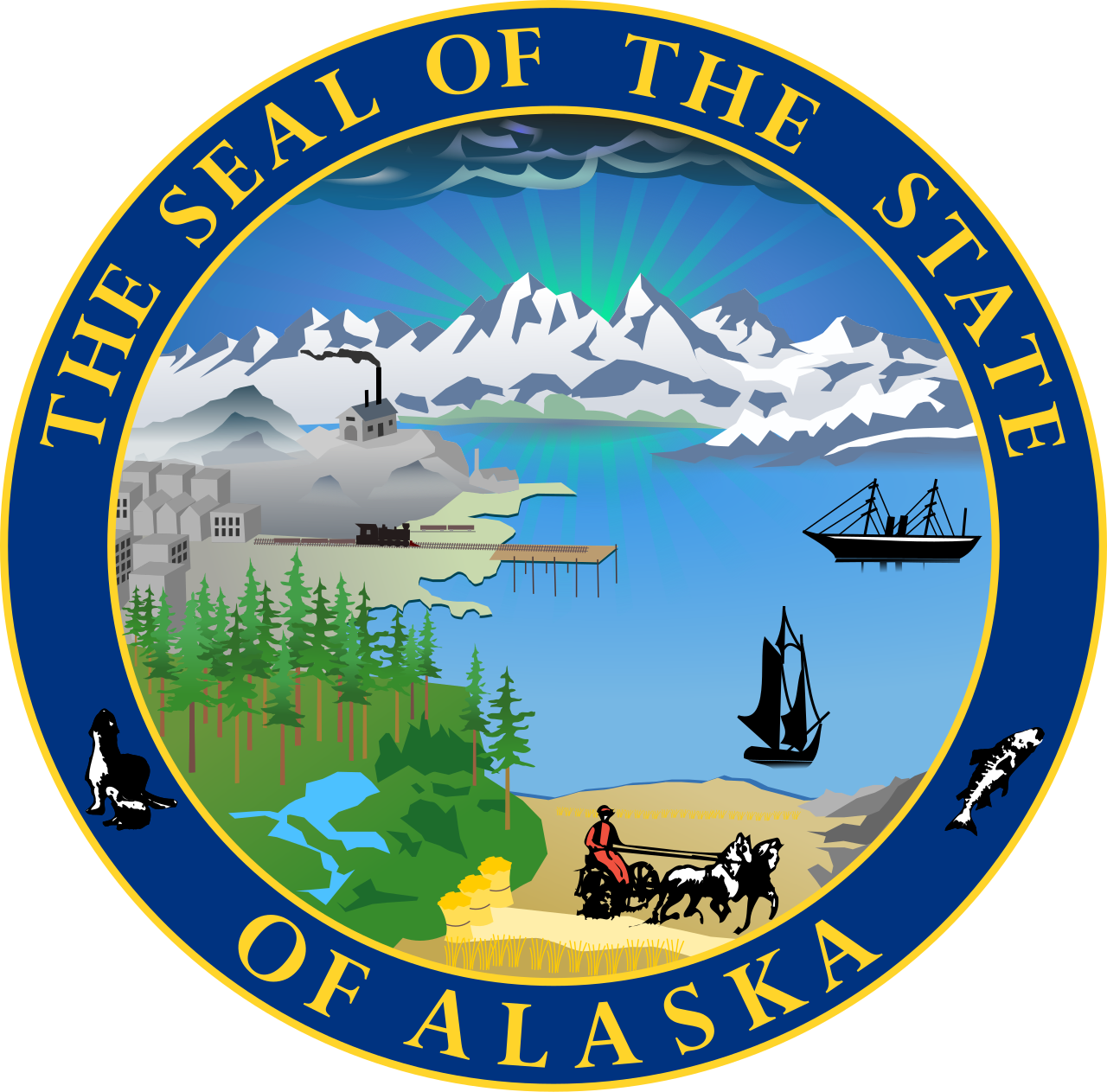 State of Alaska seal