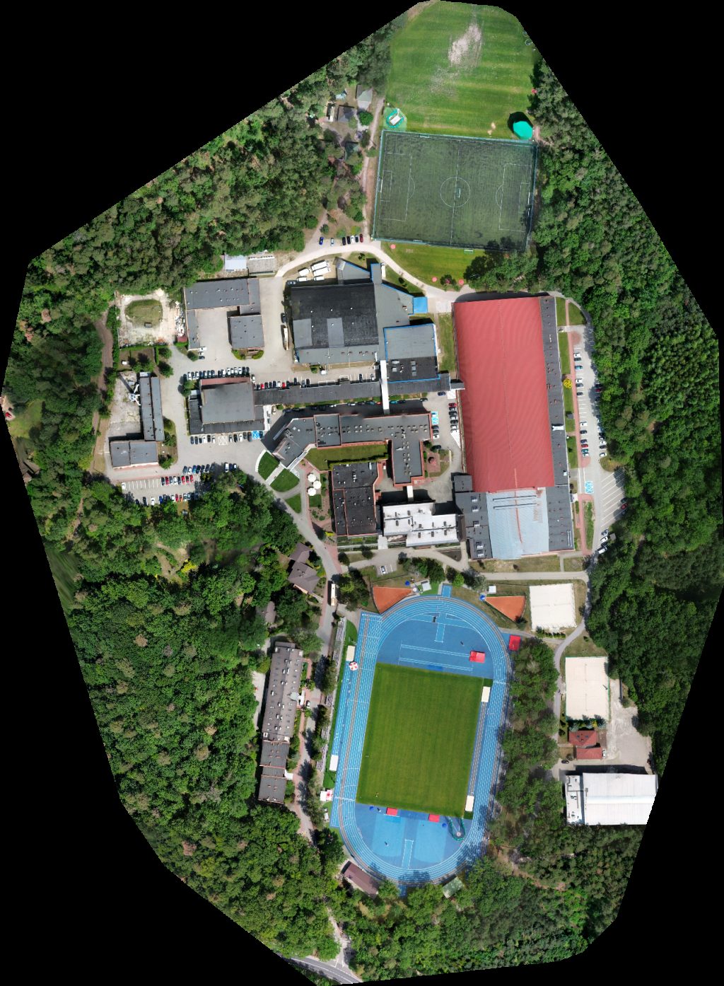Stadion lekkoatletyczny Boisko do siatkówki plażowej