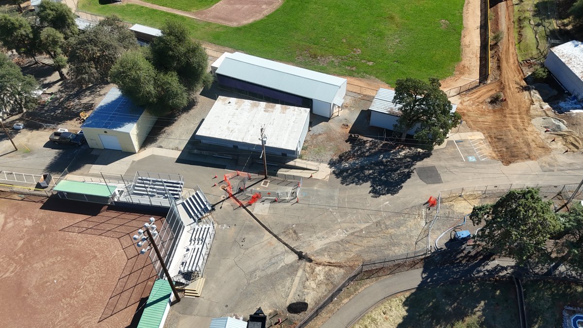 American Football Field Shasta High School Athletic