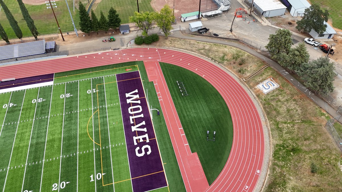 Shasta High School Athletic Field American Football