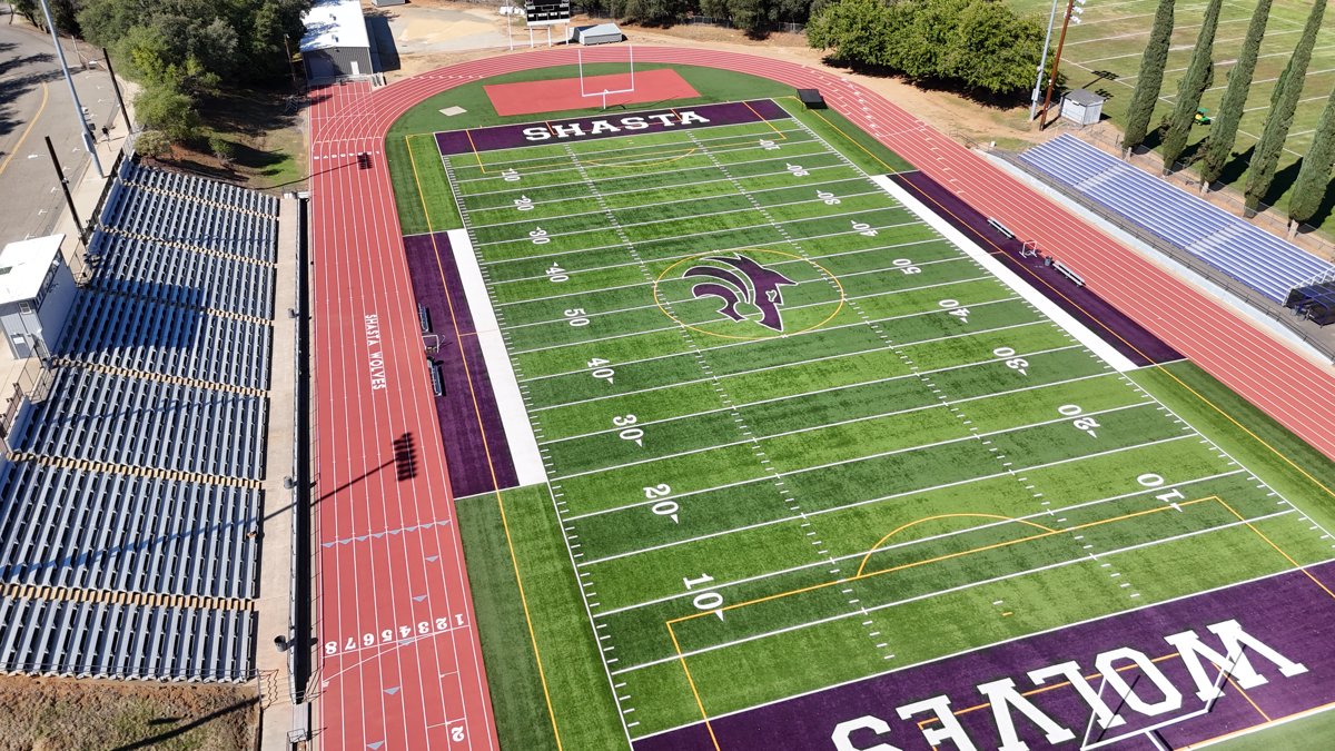 Shasta High School Athletic Field American Football
