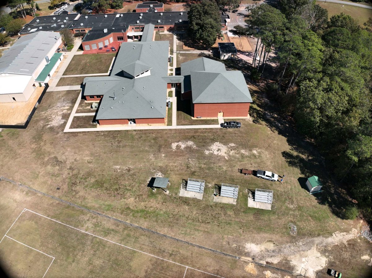 Wayne Country Day School JIMMY E WILLIAMS GYMNASIUM