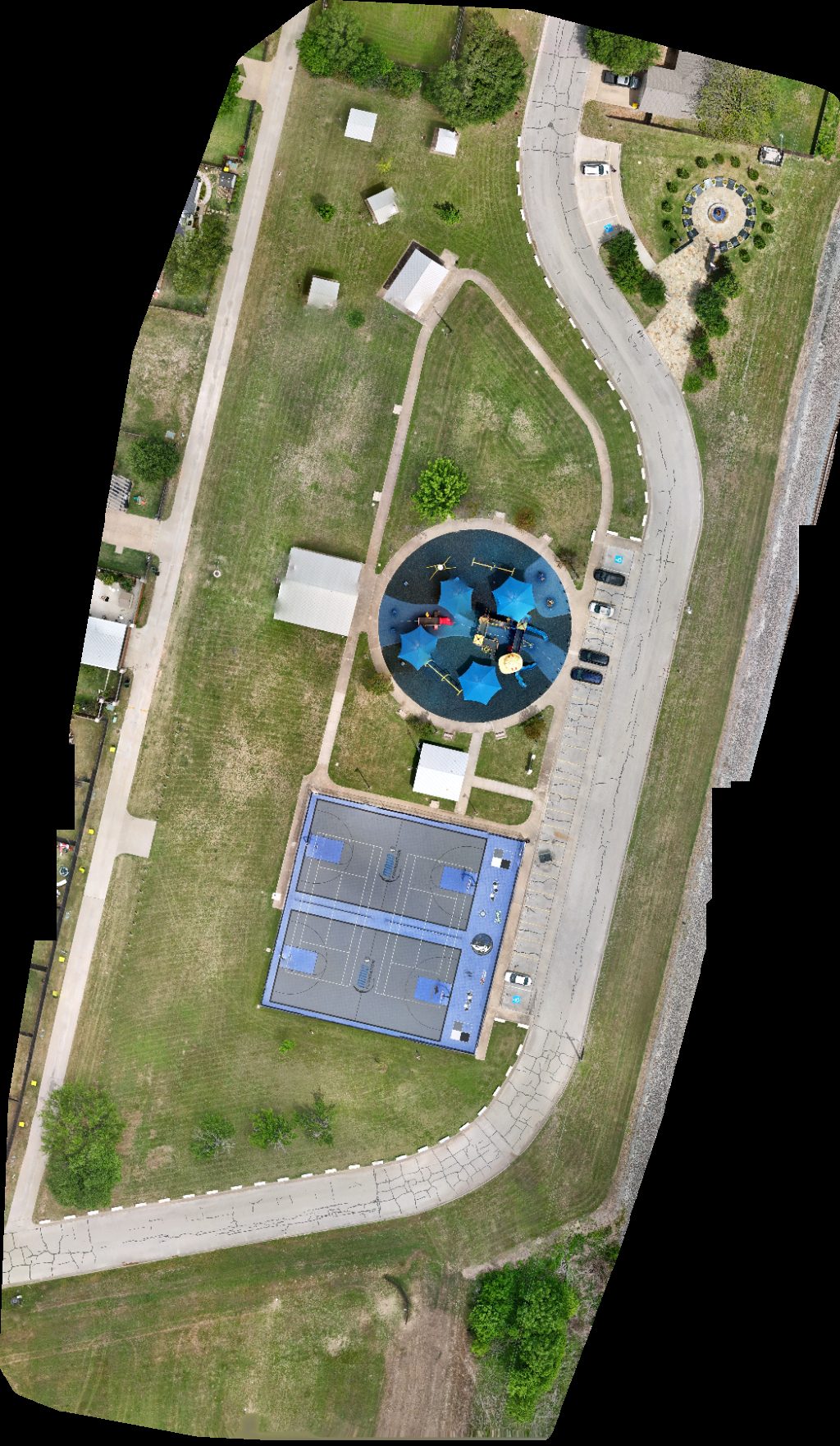 Parker s Park Playground area Athletic Field