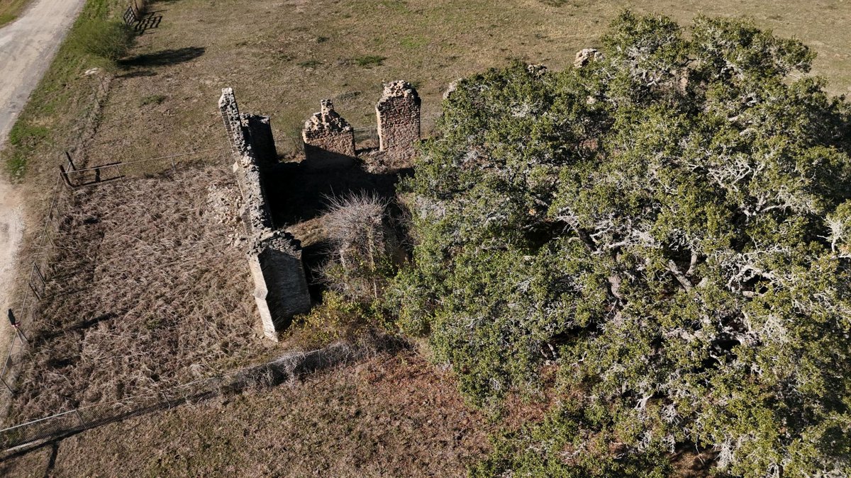Brushy Creek Church Ruins Oak Grove Cemetery